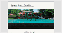 Desktop Screenshot of campingdebesalu.com
